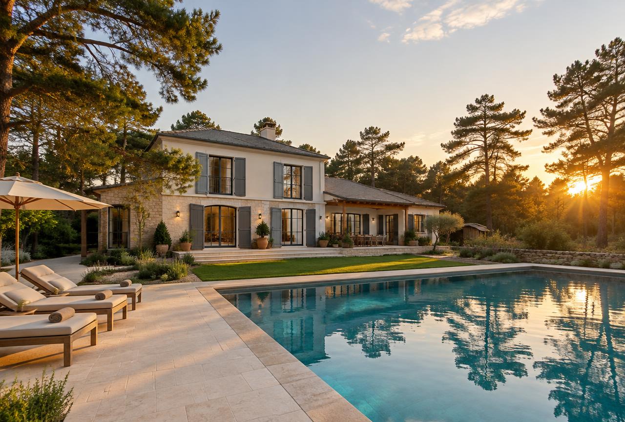 Villa avec piscine en Île-de-France